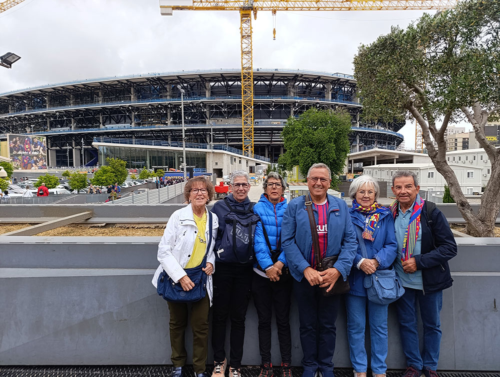 Penya Barcelonista de Collsuspina Barça femení al Camp Nou
